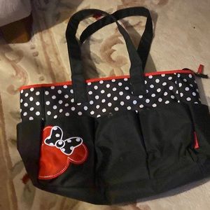 Disney brand large diaper bag